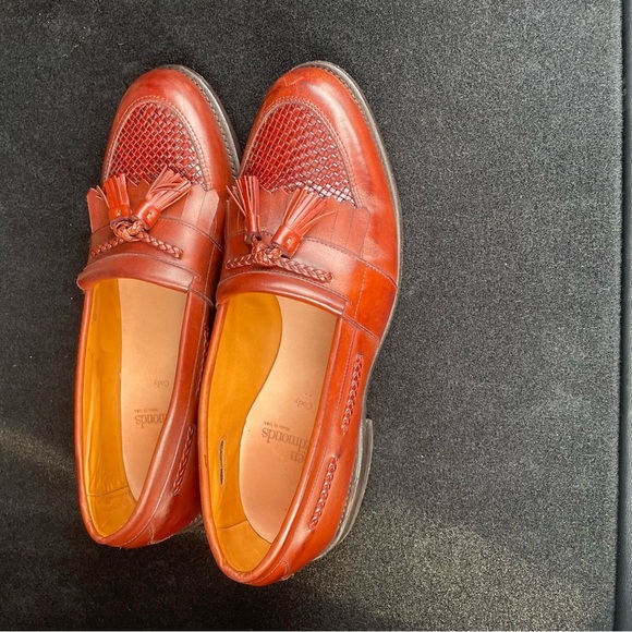 Allen Edmond Men's Brown Leather Loafers size 9 1/2 Men’s - Picture 6 of 6